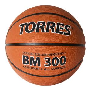 Купить Мяч баскетбольный "TORRES BM300" р.5 в Ленинске-Кузнецком 